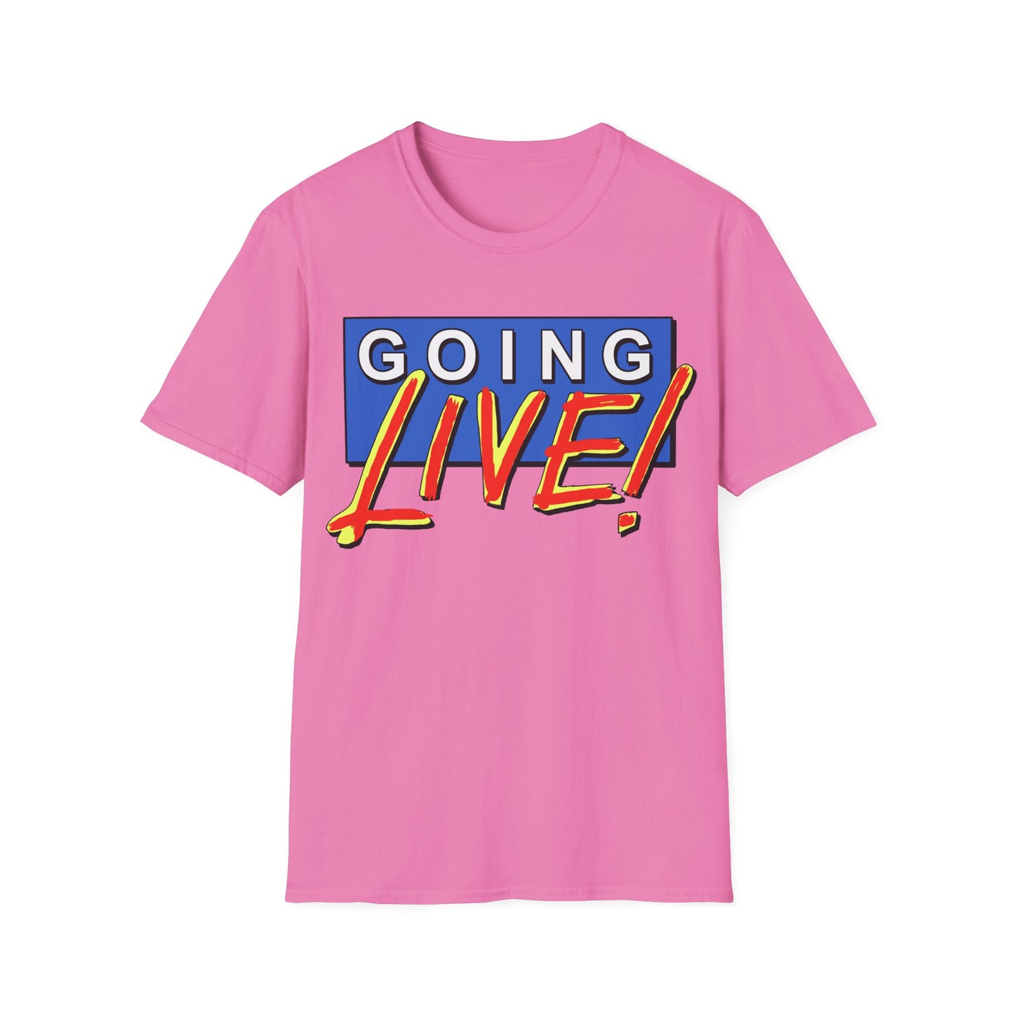 Going Live Unisex T-Shirt,  Retro TV Classic