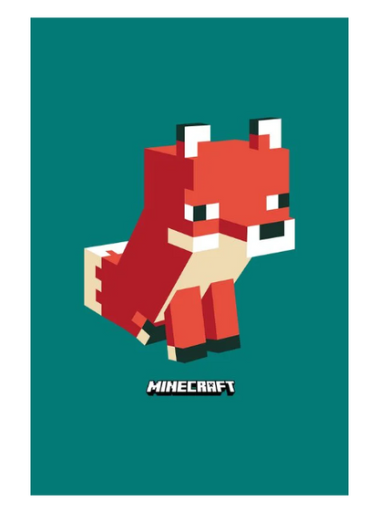 MINECRAFT - SIMPLE FOX - T-SHIRT