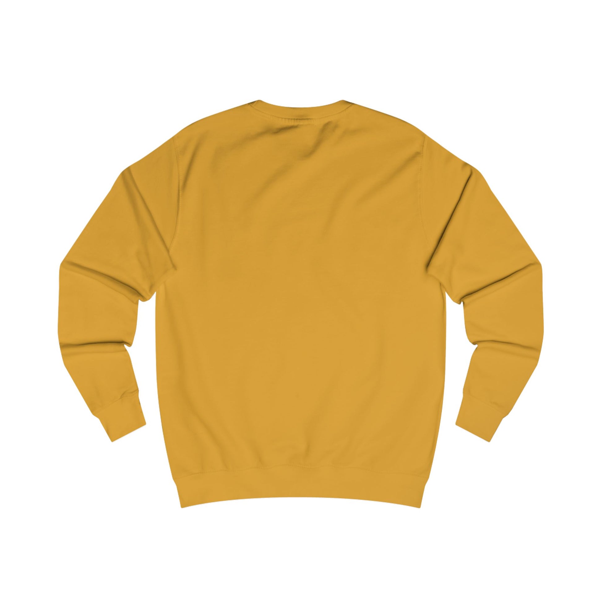 Yellow sweatshirt on a white background