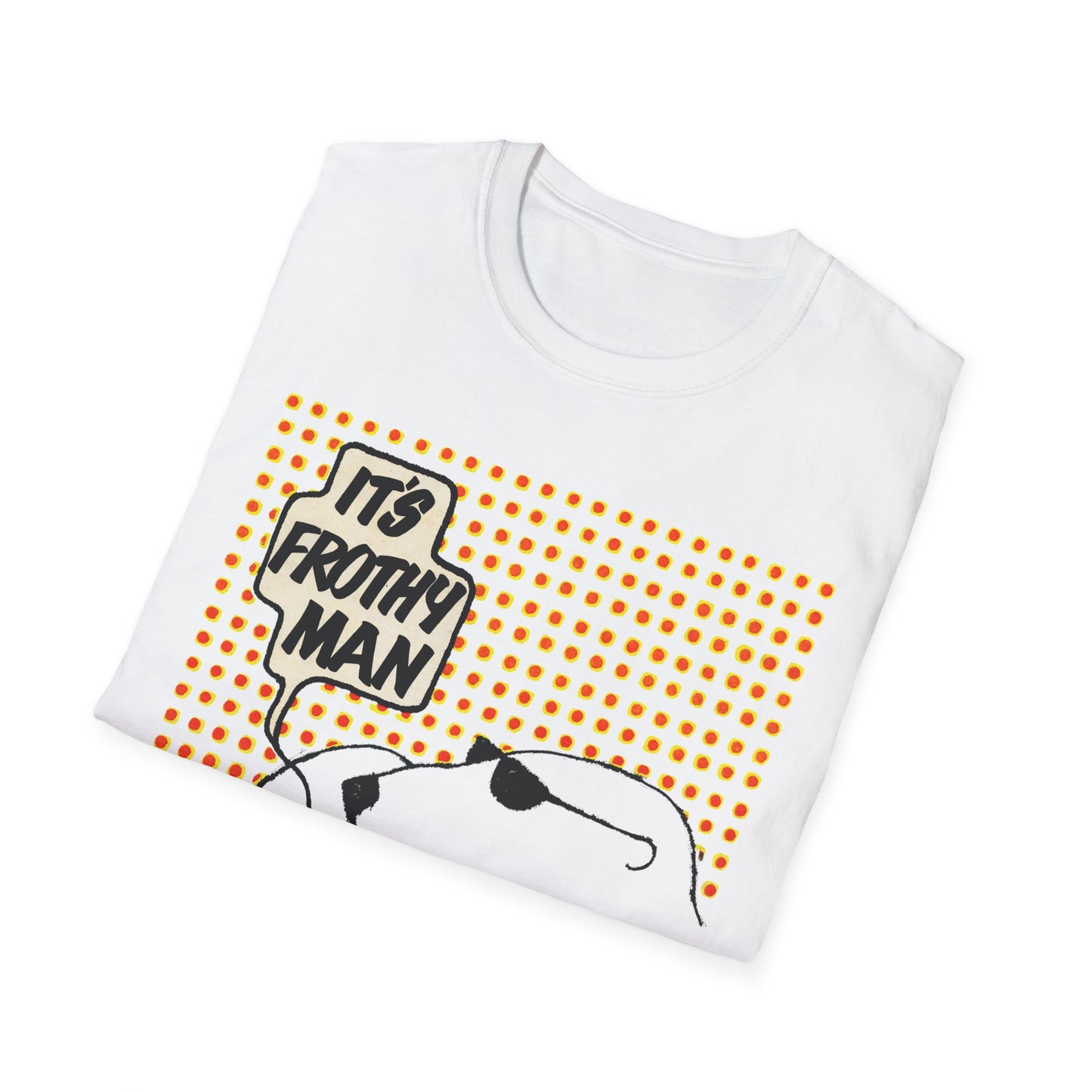 Retro Fizzy Pop Inspired It's Frothy Man T-Shirt