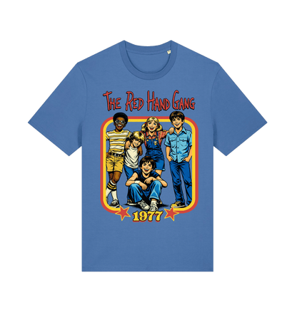 Bright Blue Printed T-shirt Front