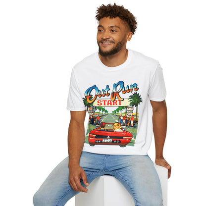 Retro Out Run Gaming T-Shirt