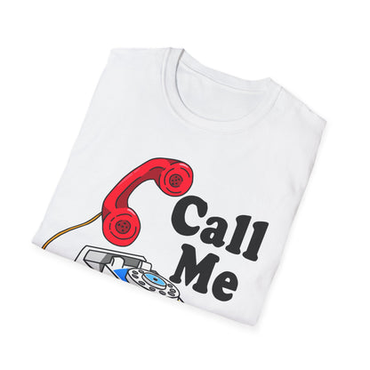 Retro 'Call Me' Toy T-Shirt - Playful Toy Phone Top - Retro Tees