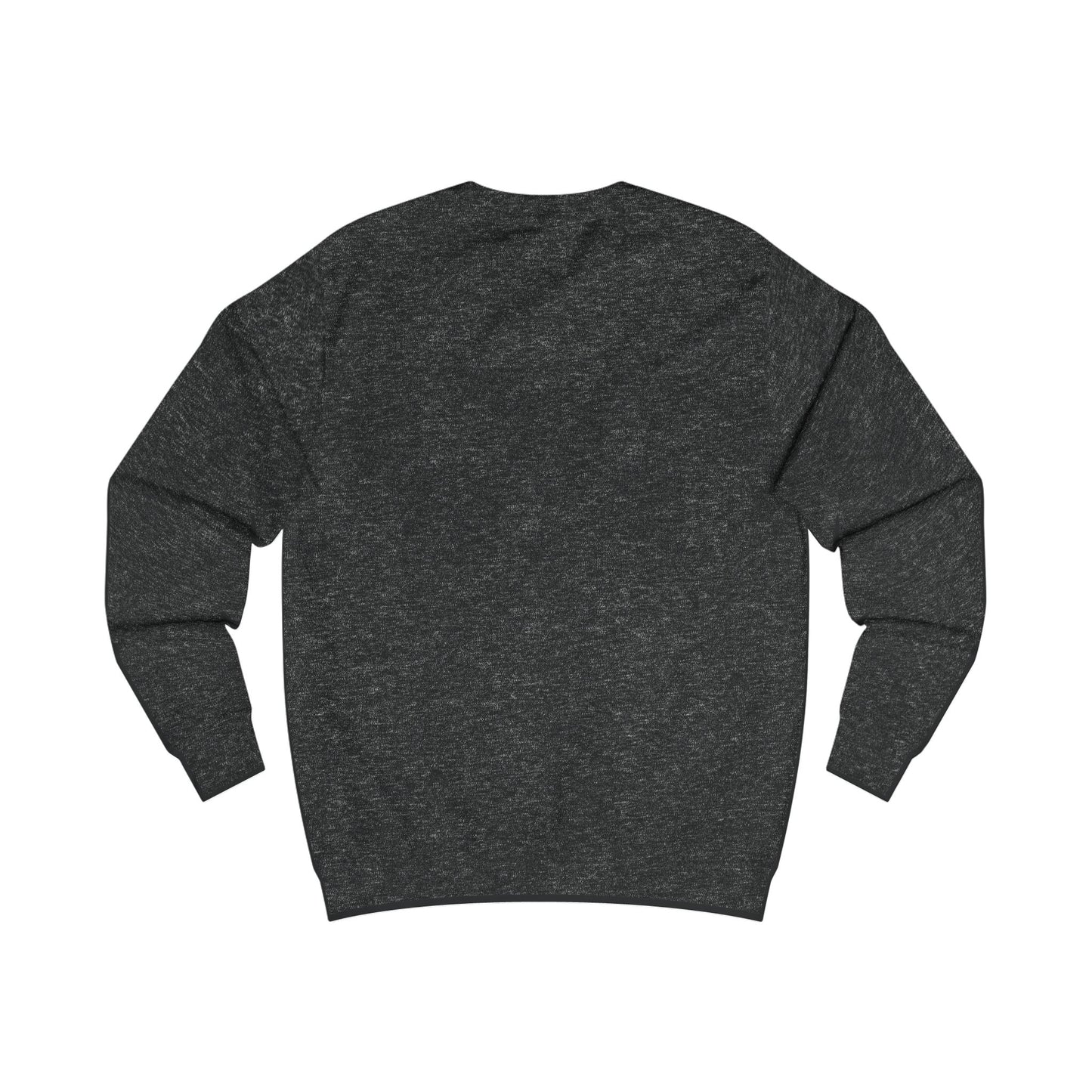 Dark gray sweatshirt on a white background