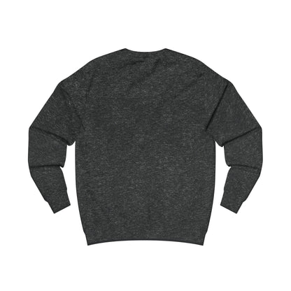 Dark gray sweatshirt on a white background