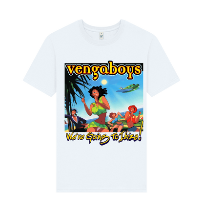 White Printed T-shirt Front