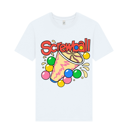 White Printed T-shirt Front