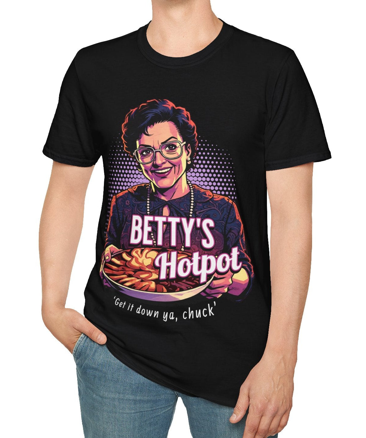 Retro TV Betty's Hotpot Unisex T-Shirt