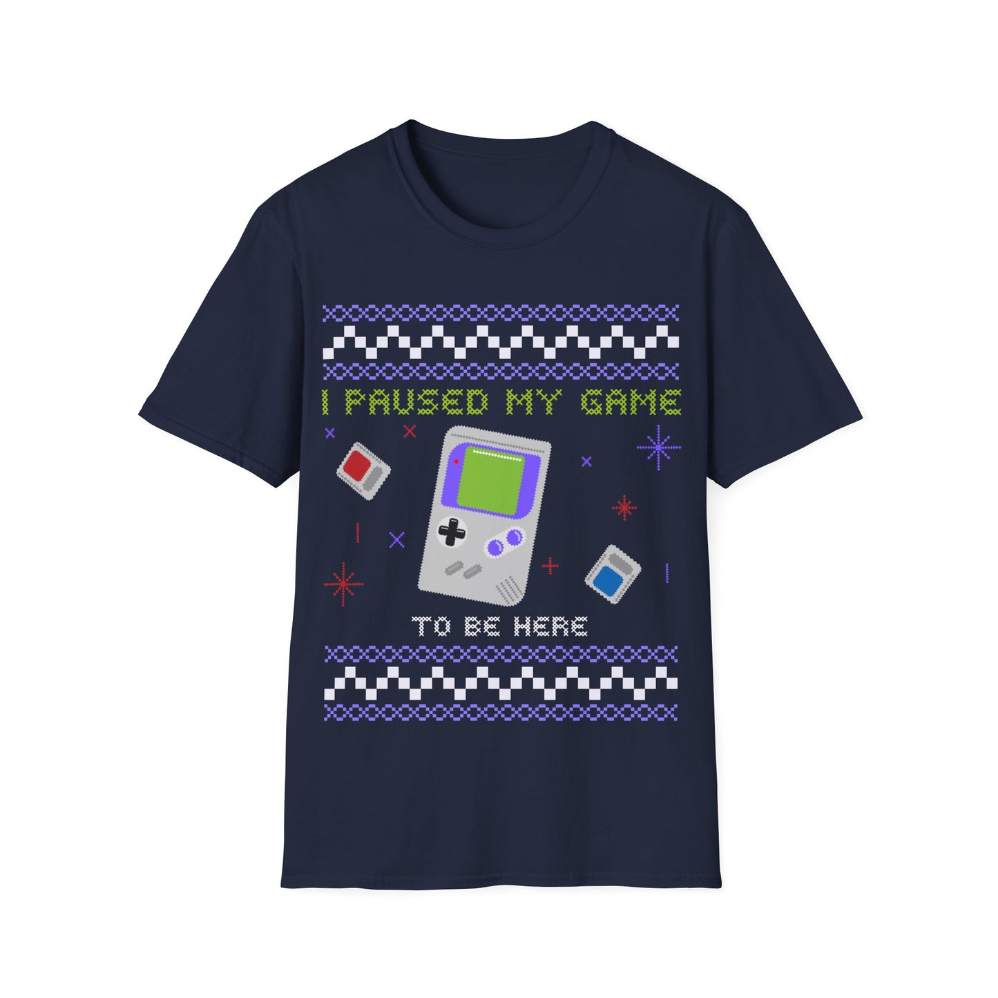 Retro Gamer Unisex T-Shirt - 'I Paused My Game to Be Here'