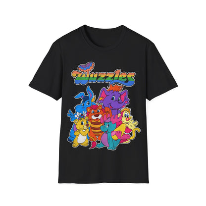 Retro Nostalgic Wuzzles Cartoon T-Shirt