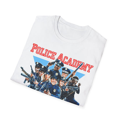 Retro Police Academy T-Shirt - 80s Comedy Movie Top - Retro Tees