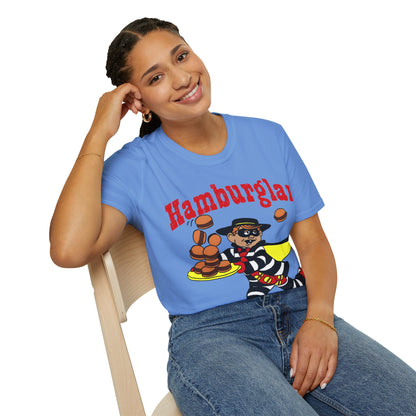 Unique Hamburglar T-Shirt - Burger Lover Top - Retro Tees