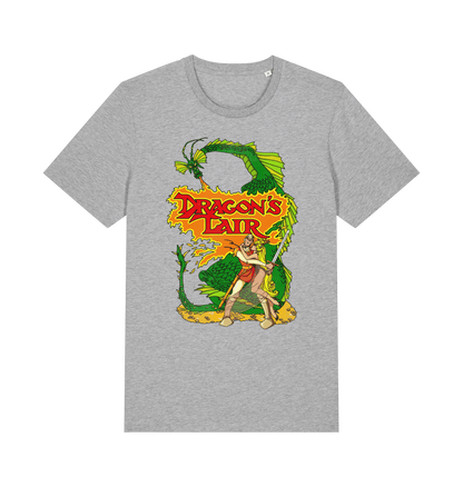 Heather Grey Printed T-shirt Front
