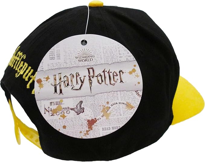 Harry Potter Badge Hufflepuff Unisex Adults Snapback Cap