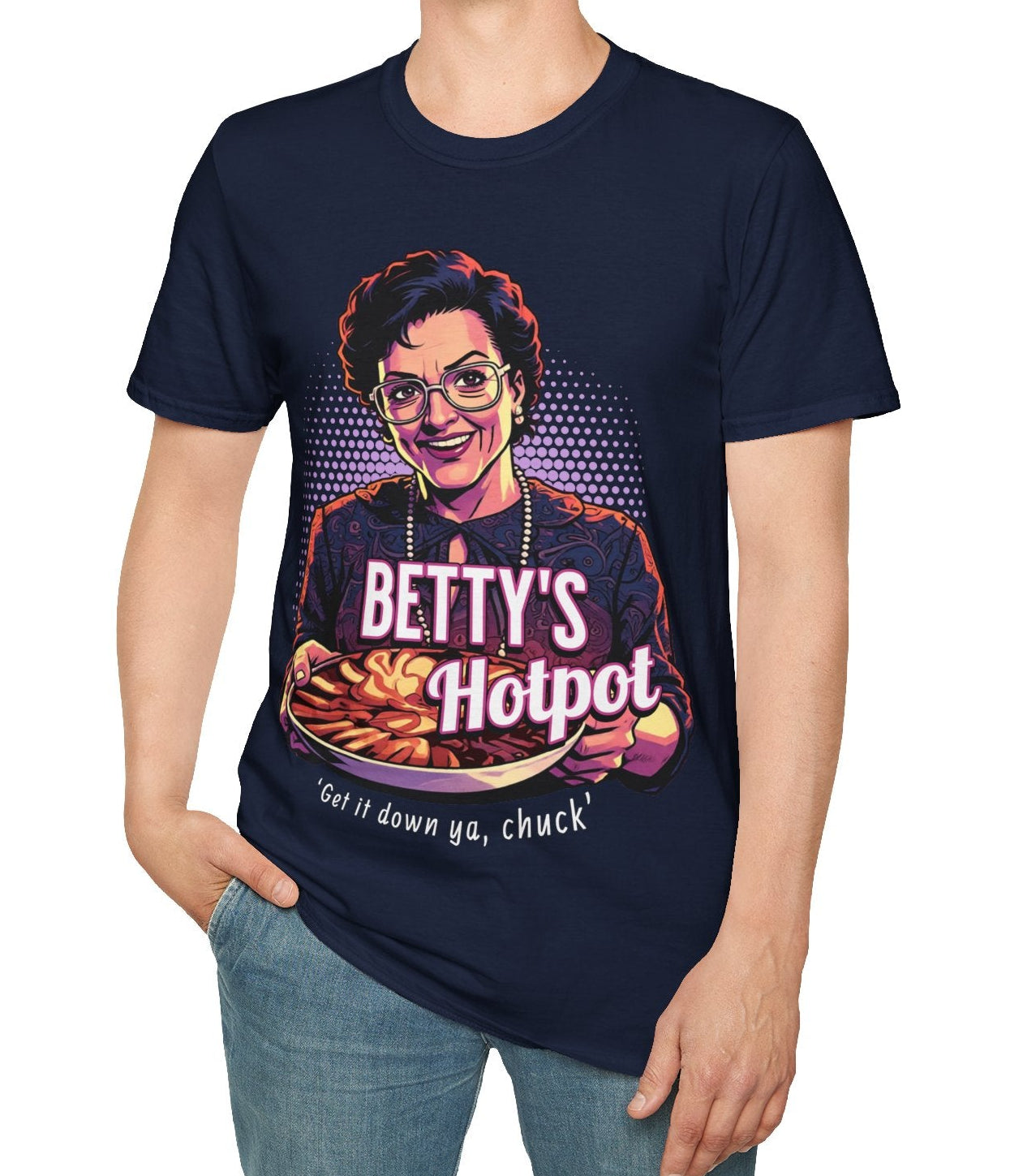 Retro TV Betty's Hotpot Unisex T-Shirt