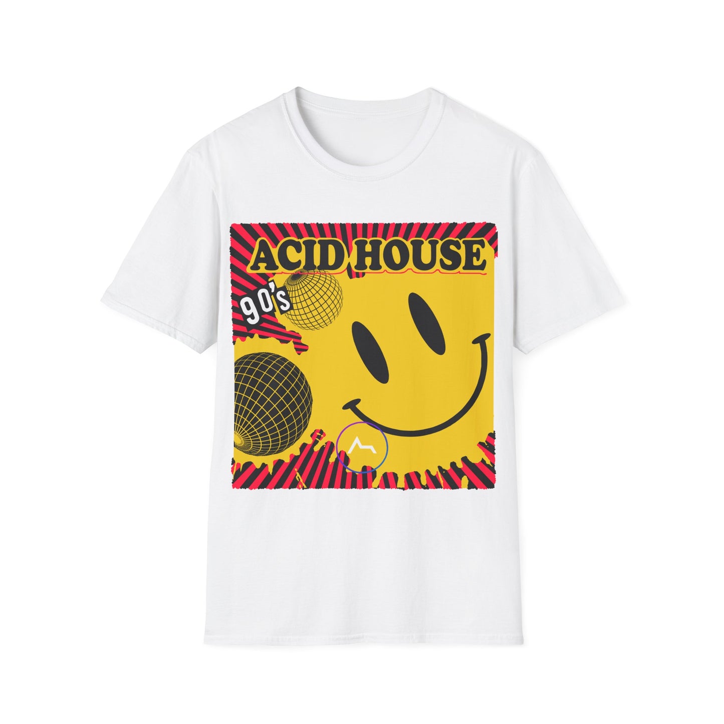 90s Acid House Smiley T-Shirt