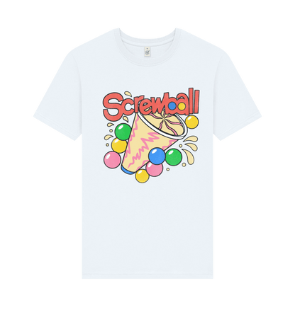 White Printed T-shirt Front