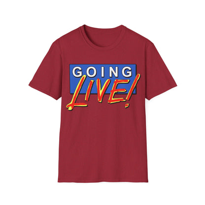 Going Live Unisex T-Shirt,  Retro TV Classic