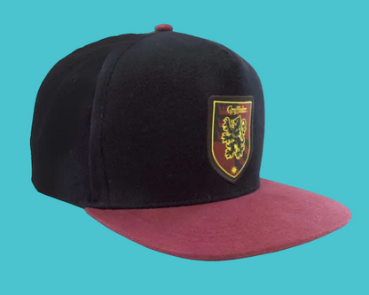 Harry Potter Black and red cap with a crest on a white background