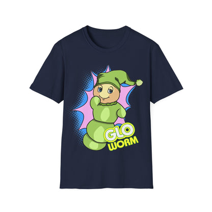 Cute Glo Worm Unisex Softstyle T-Shirt