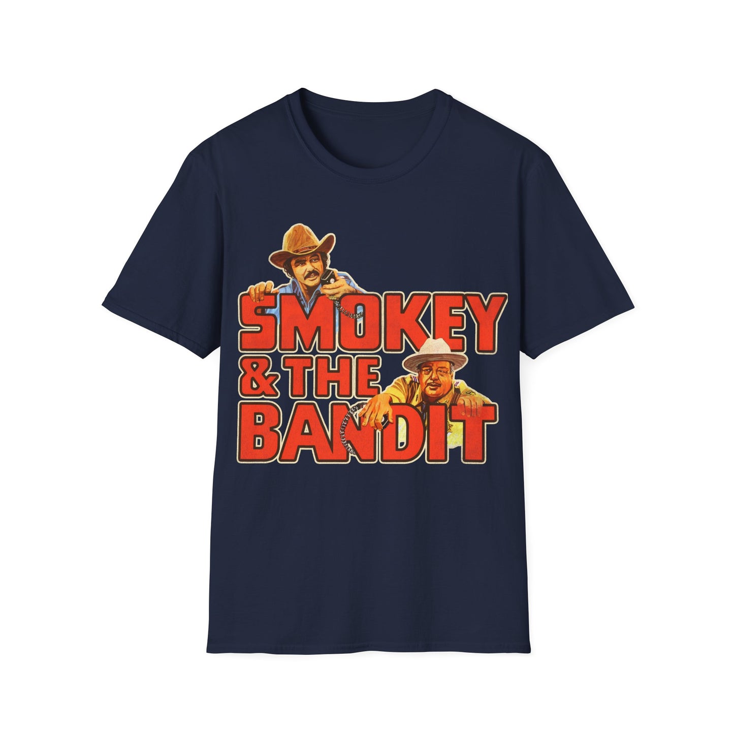 Smokey & The Bandit Unisex Softstyle T-Shirt - Retro Movie Tee