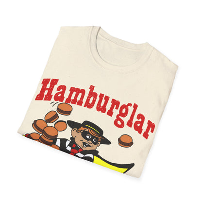 Unique Hamburglar T-Shirt - Burger Lover Top - Retro Tees