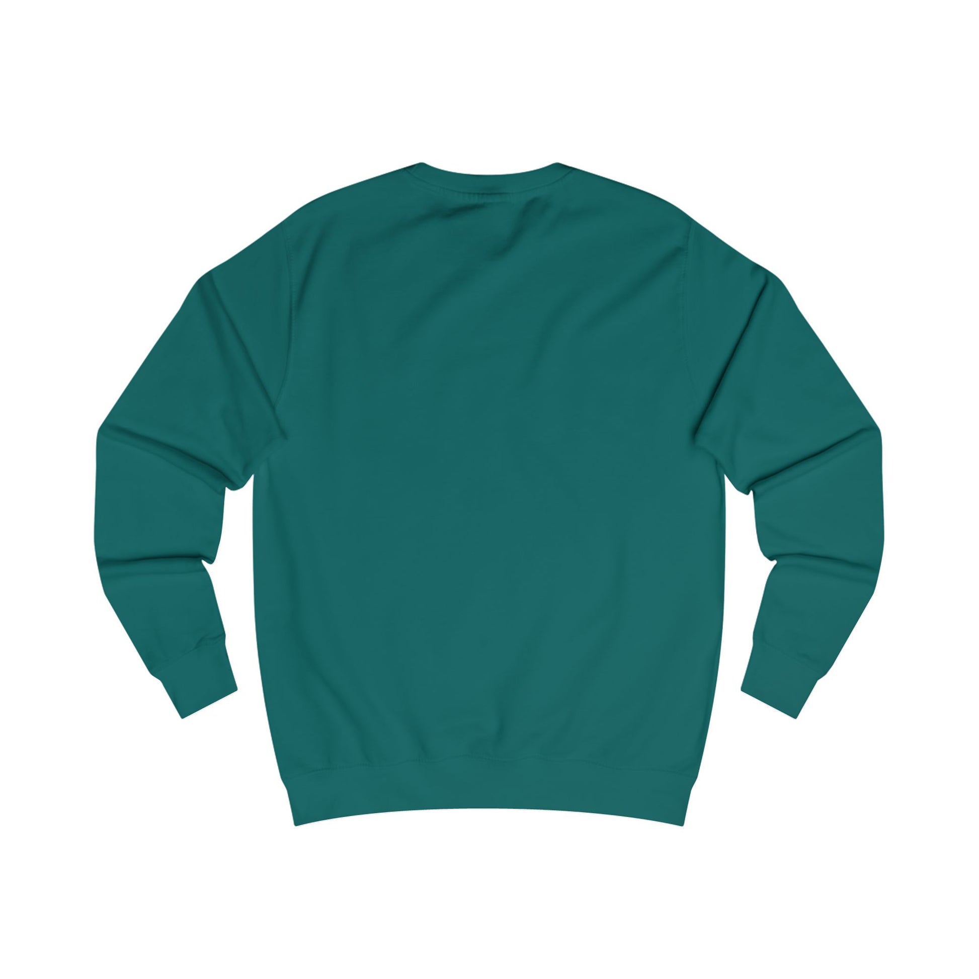 Jade sweatshirt on a white background