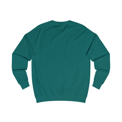 Jade sweatshirt on a white background
