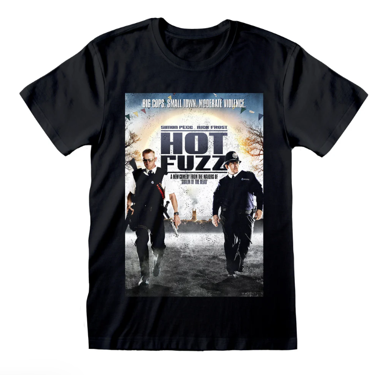 HOT FUZZ - POSTER - T-SHIRT