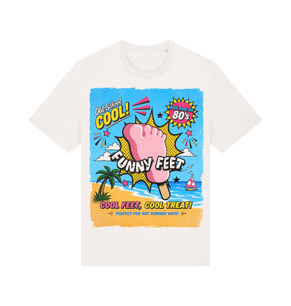 Off White Printed T-shirt Front