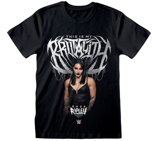 WWE RHEA RIPLEY BRUTALITY POSE T-SHIRT