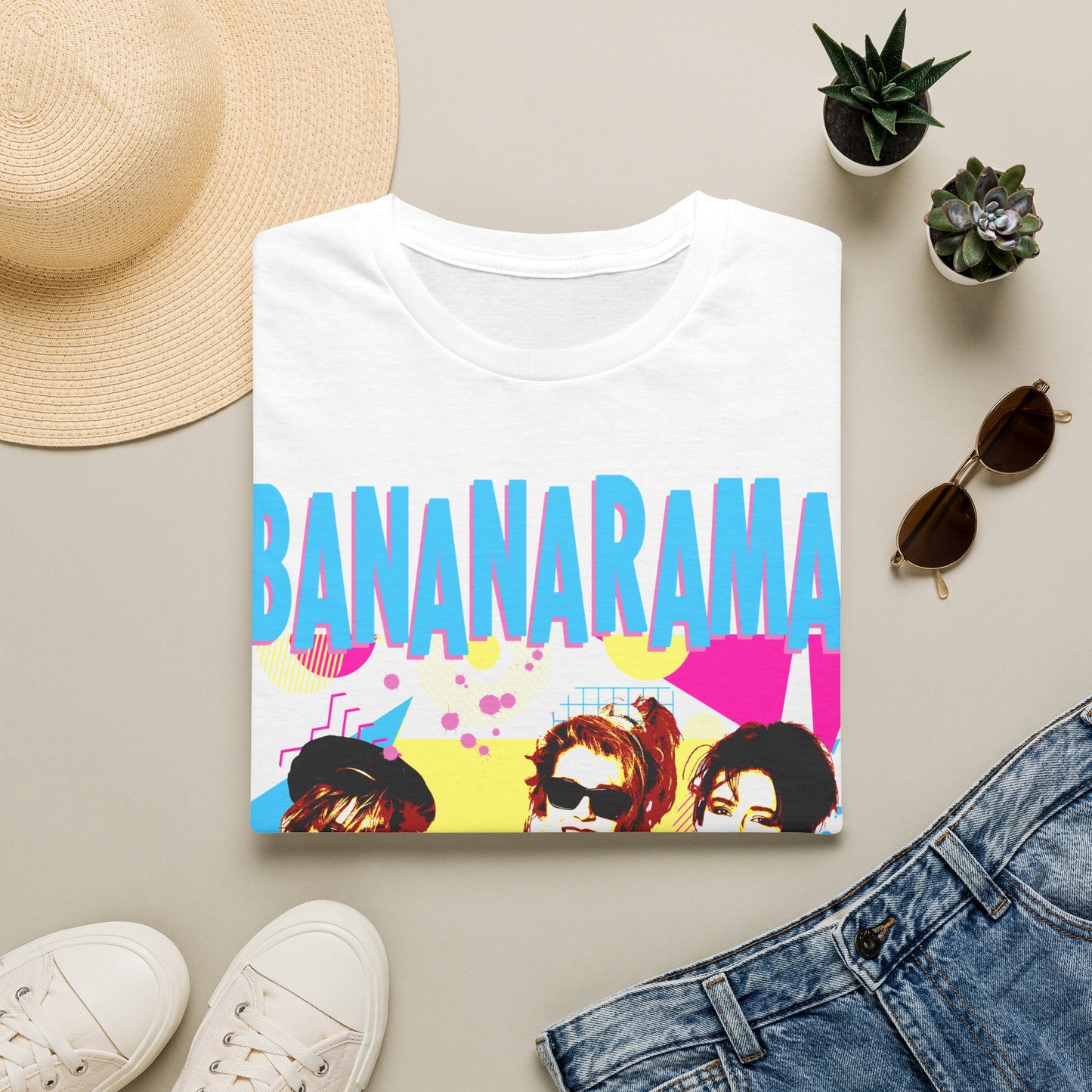 Retro Girl Band T-Shirt - Unisex Fit 80s Music Top - Retro Tees
