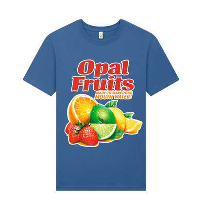 Faded Denim Printed T-shirt Front