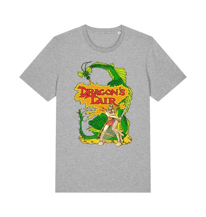 Heather Grey Printed T-shirt Front