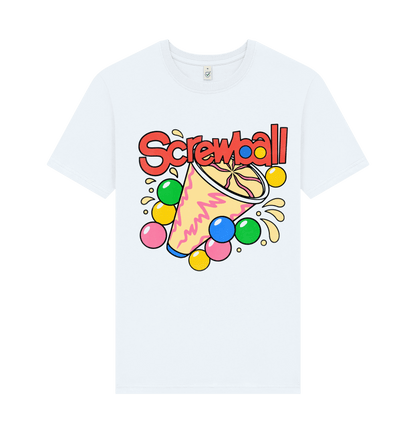 White Printed T-shirt Front