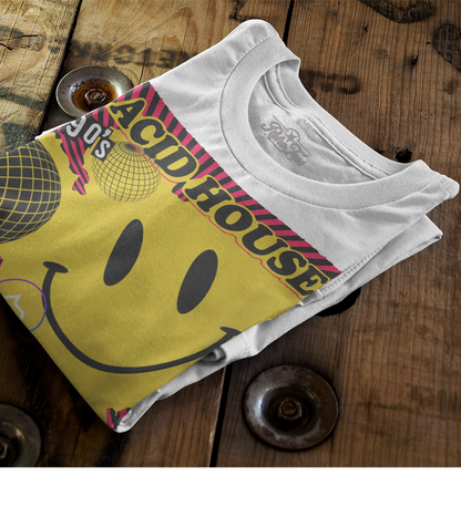 90s Acid House Smiley T-Shirt