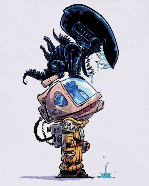 ALIEN - DON'T LOOK UP - T-SHIRT