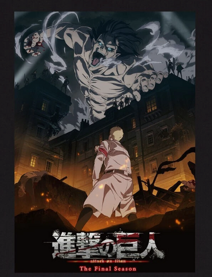 ATTACK ON TITAN - FINAL SEASON POSTER - T-SHIRT