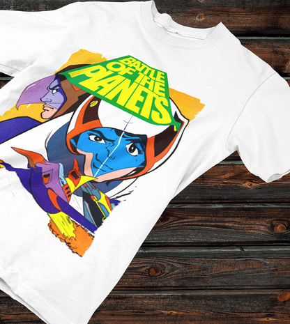 Retro Battle of the Planets T-Shirt - Unisex Vintage Cartoon Shirt