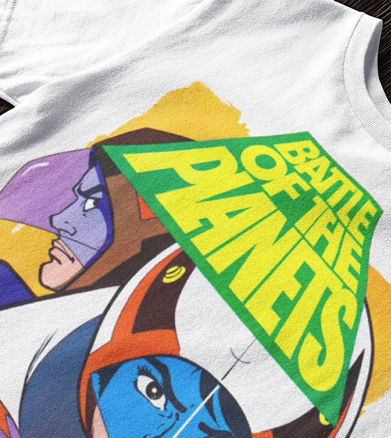 Retro Battle of the Planets T-Shirt - Unisex Vintage Cartoon Shirt