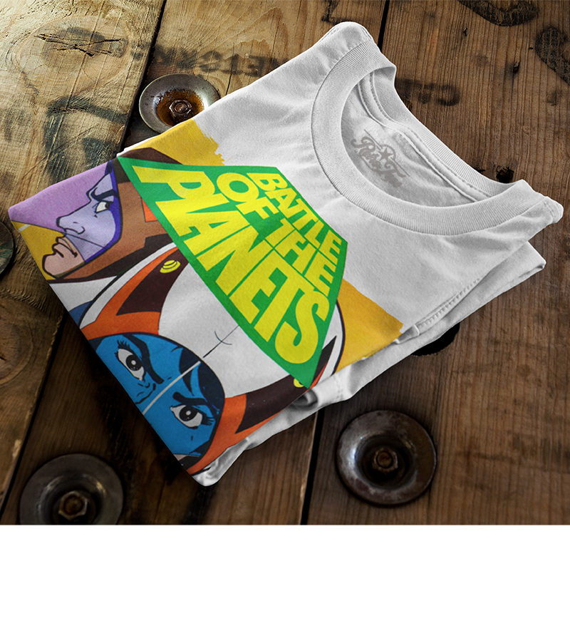 Retro Battle of the Planets T-Shirt - Unisex Vintage Cartoon Shirt