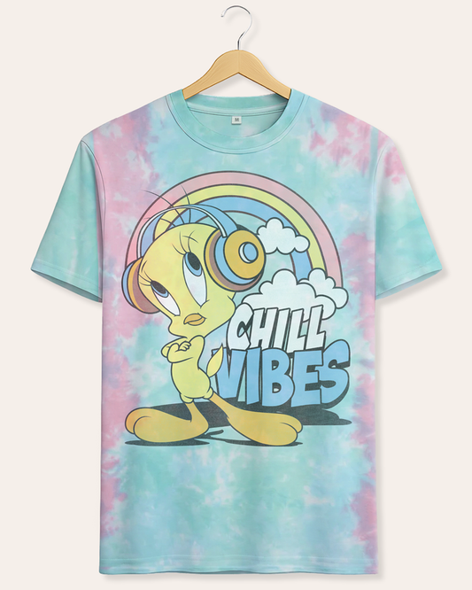 LOONEY TUNES TWEETY CHILL VIBES TEE