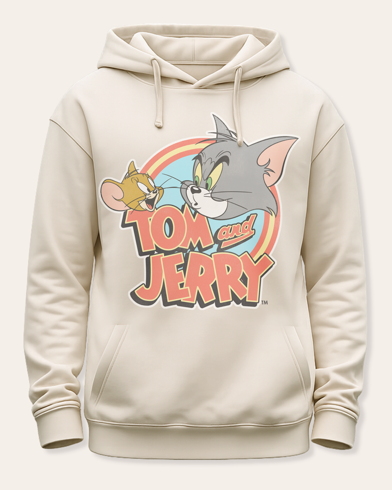 TOM AND JERRY CLASSIC LOGO HOODIE