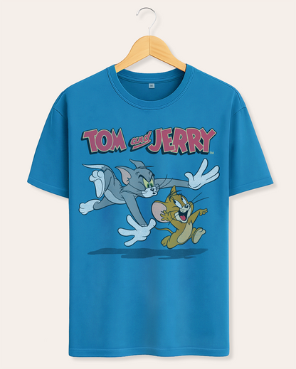 TOM AND JERRY CHASE TEE - Officially Licenced and Exclusive
