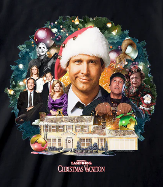 NATIONAL LAMPOONS - CHRISTMAS VACATION GROUP SHOT - T-SHIRT