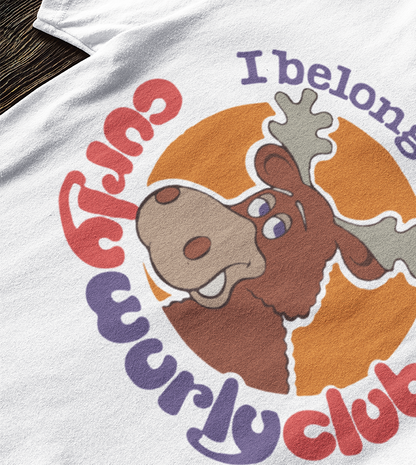 Retro Curly Wurly Club T-Shirt - Fun Graphic Unisex Top - Retro Tees