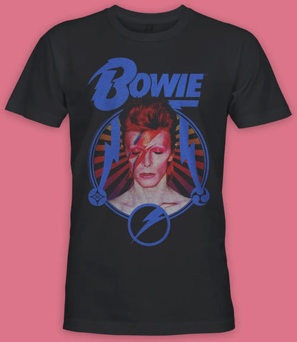 David Bowie Starburst T Shirt Men s