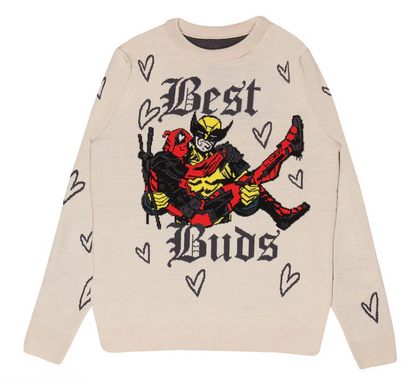 DEADPOOL AND WOLVERINE - FAIRISLE - JUMPER