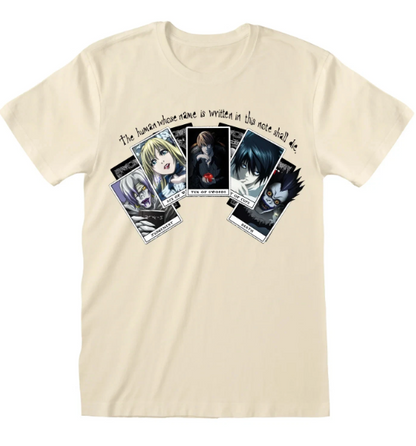 DEATH NOTE - PLAYING CARDS - T-SHIRT