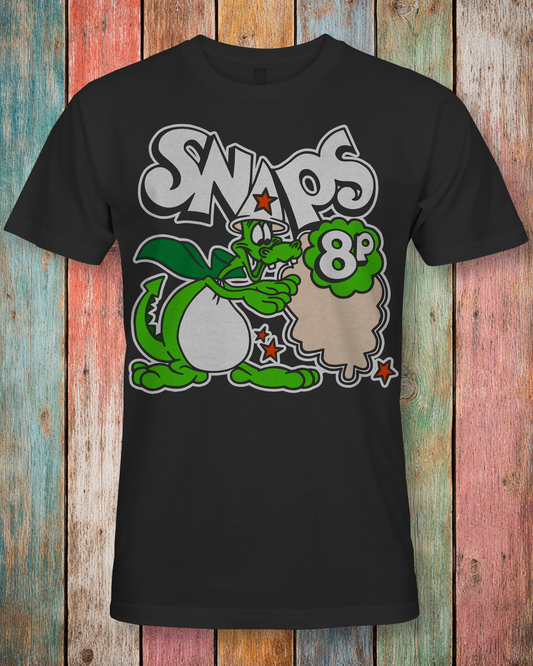 Dragon Snaps Unisex T-Shirt | 80s Retro Snacks Graphic Tee